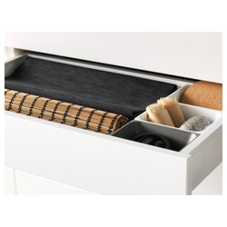 IKEA MAXIMERA  (ИКЕА МАКСИМЕРА)  -  Ящик низкий - белый 60x37 см