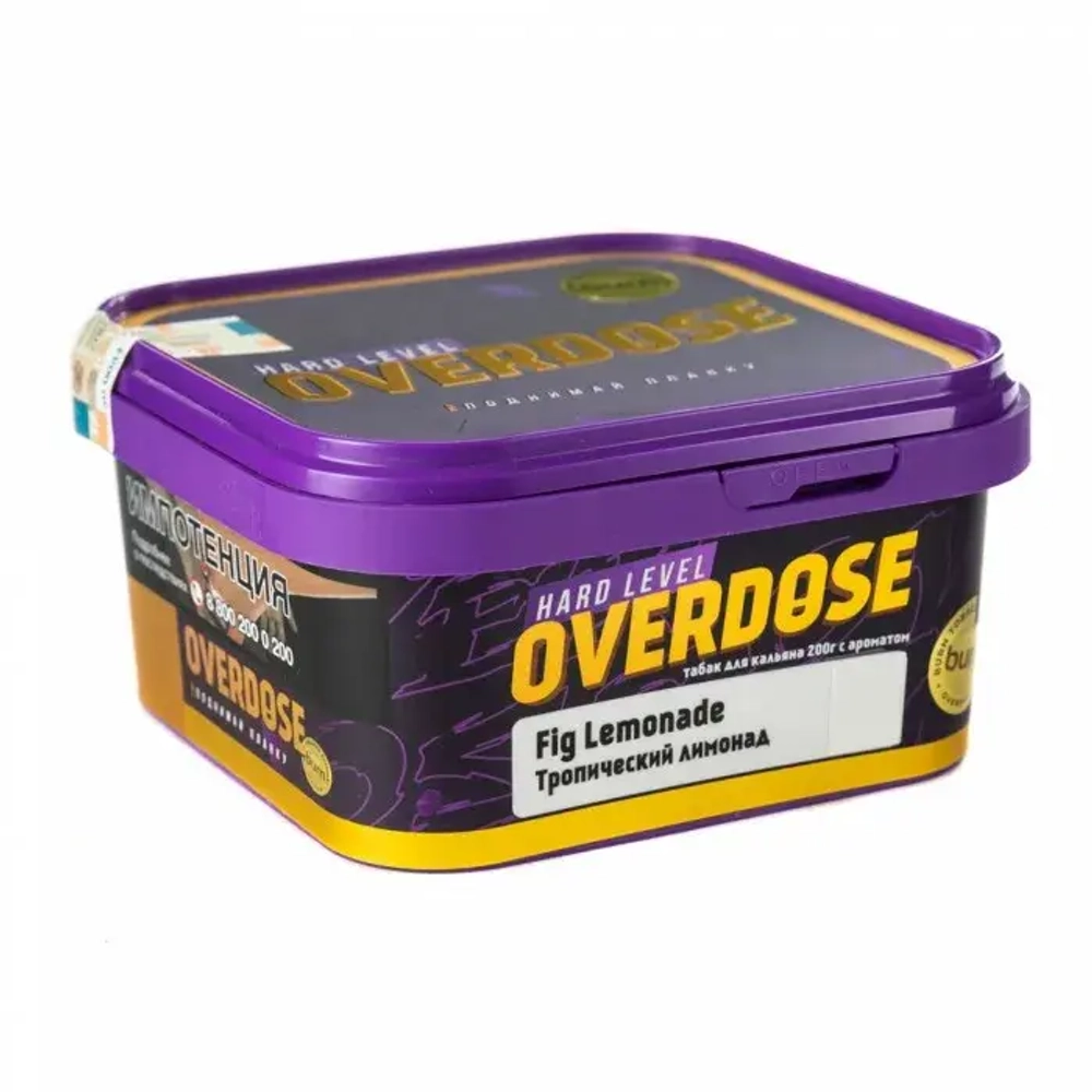 М. Табак для кальяна Overdose Тропический лимонад, 200 гр.