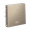 Выключатель одноклавишный с подсветкой Systeme Electric ArtGallery Шампань GAL000513