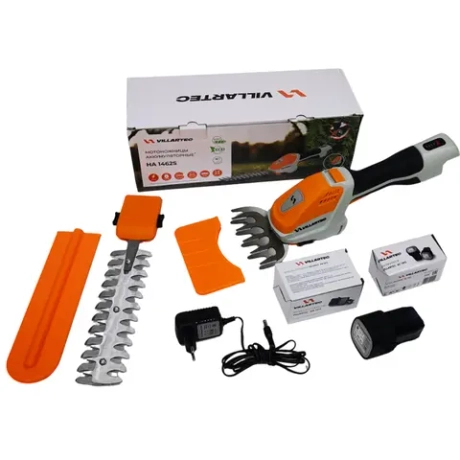Кусторез Villartec HA1462S SET: АКБ AC1415 + ЗУ AM1415, без кейса