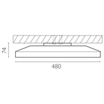 Накладной светильник Lightstar Arco Eco 225751