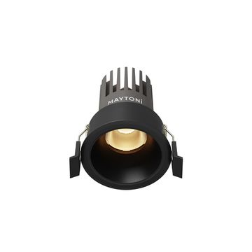Встраиваемый светильник 9W 2700К DL123-10W-2.7K-B черный Dip Hight Maytoni
