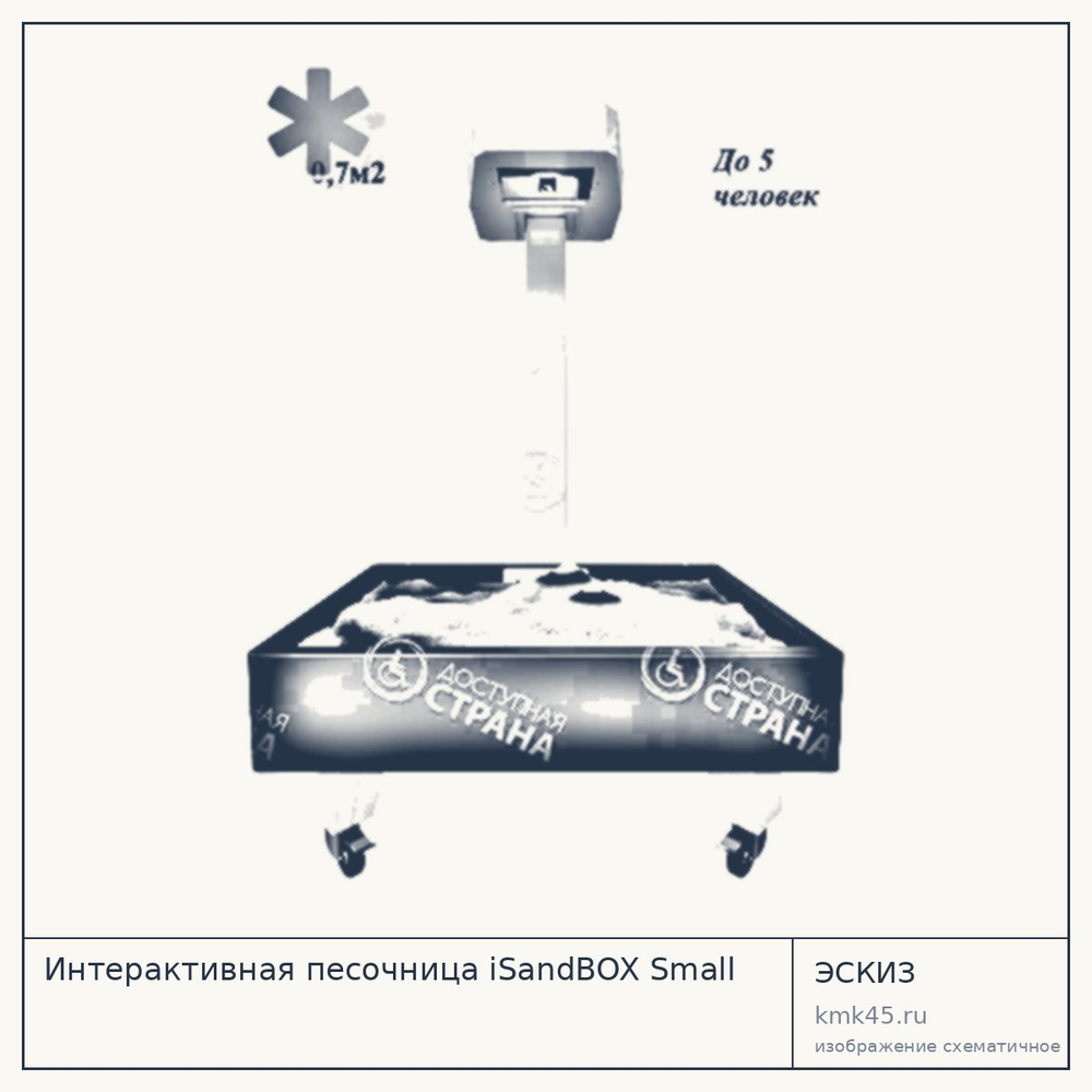 Интерактивная песочница iSandBOX Small — от 483 000 ₽