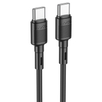 Usb Кабель-зарядка Type-C на Type-C Hoco X83 3A 60W 1м черный