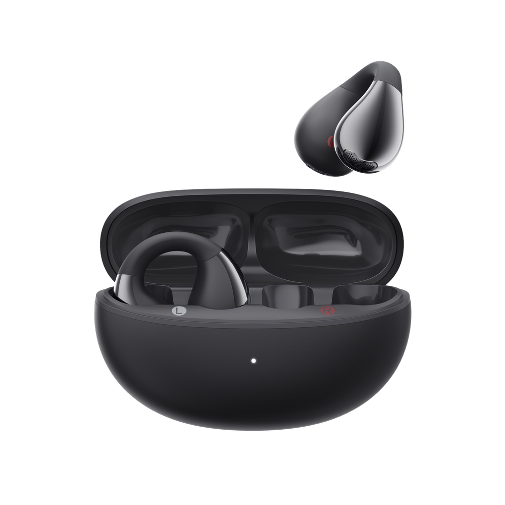 Беспроводные наушники клипсы QCY Crossky C30 (черные)