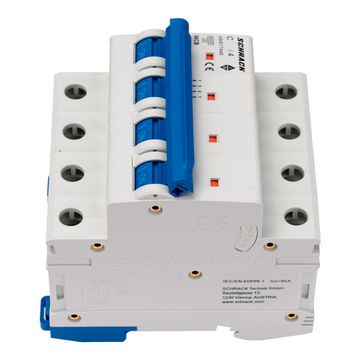 Автоматический выключатель Schrack Technik 4P C 50A 6kA Amparo AM617450--