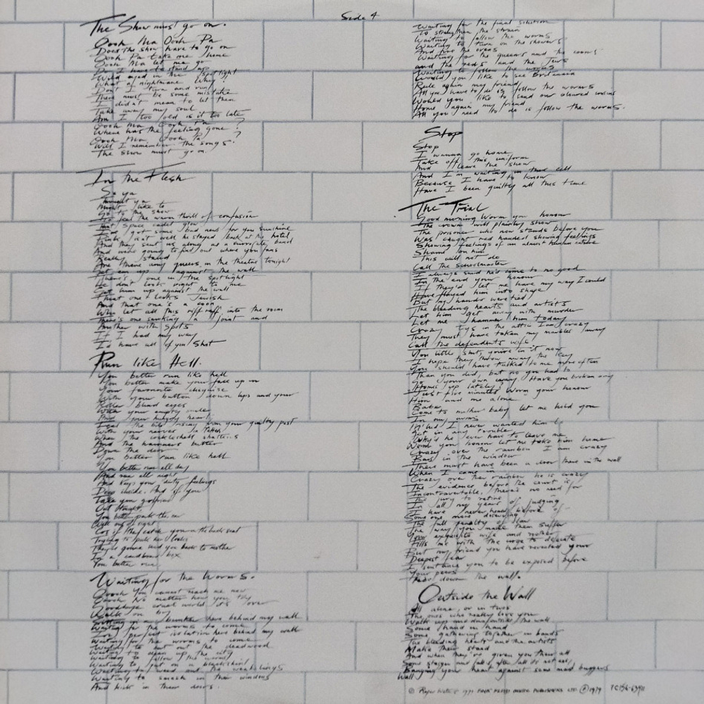 Pink Floyd / The Wall (2LP)