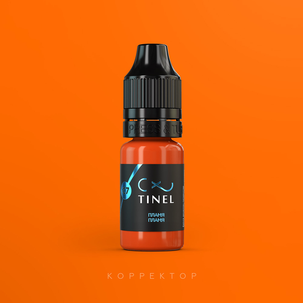 Купить пигмент для татуажа Tinel C7 Пламя