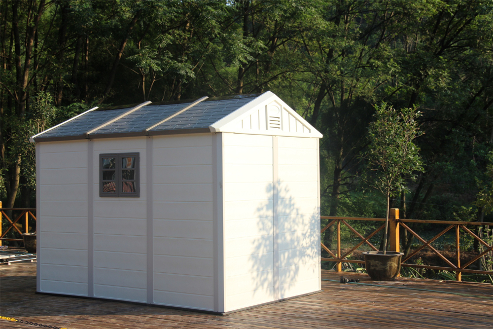 Садовый пластиковый сарай HouzBlock Comfort-3 (2.2x3.3 м)