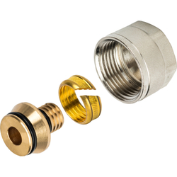 Фитинги компрессионные для труб PEX-AL-PEX 16х2,0х3/4
