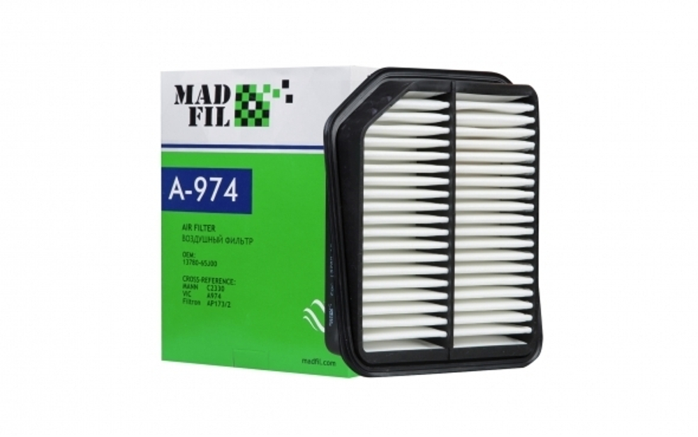 MAD FIL  A-974  Фильтр воздушный