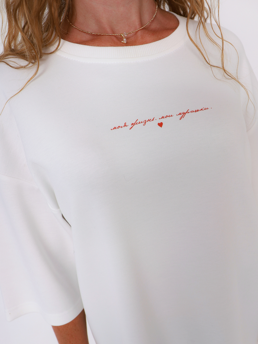 Футболка Amore, пломбир