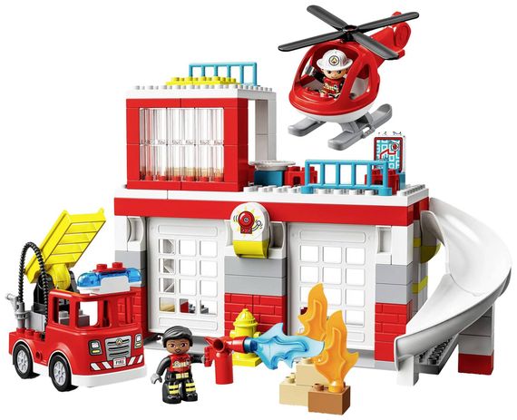 Lego konstruktor Fire Station &amp; Helicopter