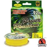 Шнур Power Phantom 4x, 92м, желтый, 0,12мм, 12кг