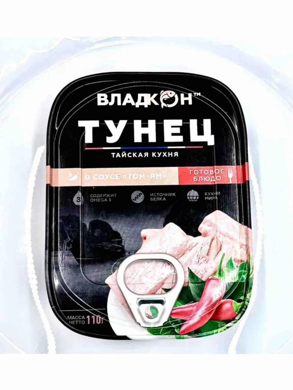 Тунец желтоперый в соусе том ям 110г