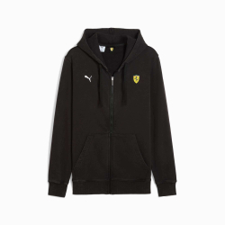PUMA X SCUDERIA FERRARI МУЖСКАЯ СПОРТИВНАЯ ТОЛСТОВКА С КАПЮШОНОМ, ЧЕРНЫЙ
