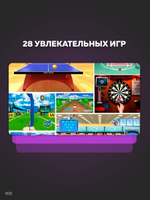 Танцевальный игровой коврик 5 для двоих в коробке