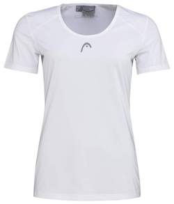 Женская теннисная футболка Head Club 22 Tech T-Shirt W - белый