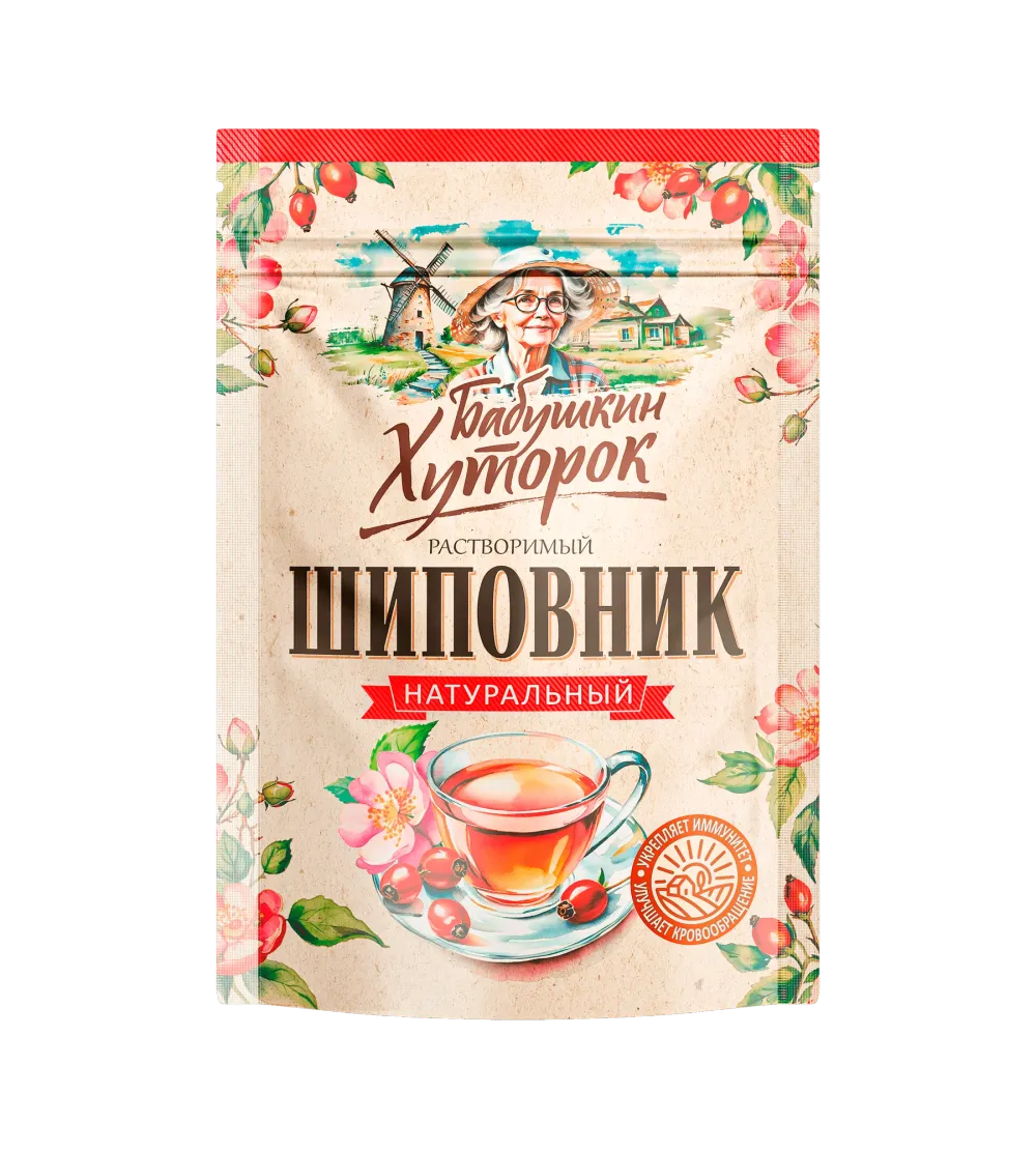 Шиповник порошок БАБУШКИН ХУТОРОК ZIP 75*12