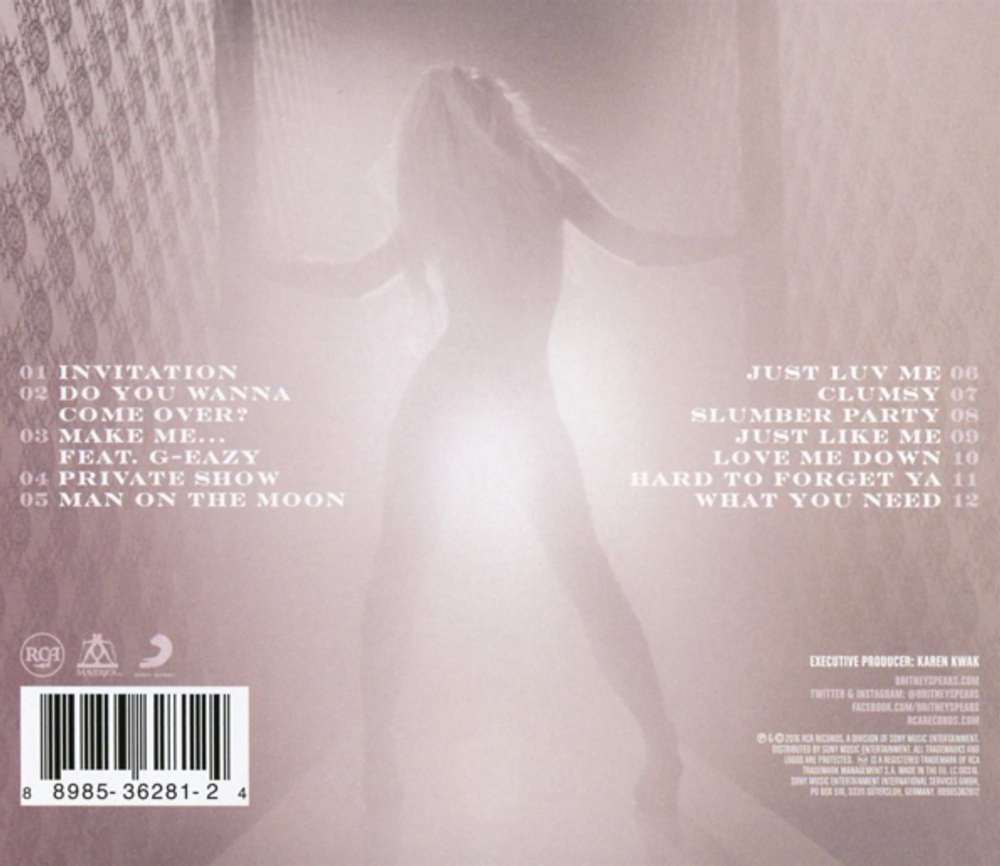 Britney Spears / Glory (CD)