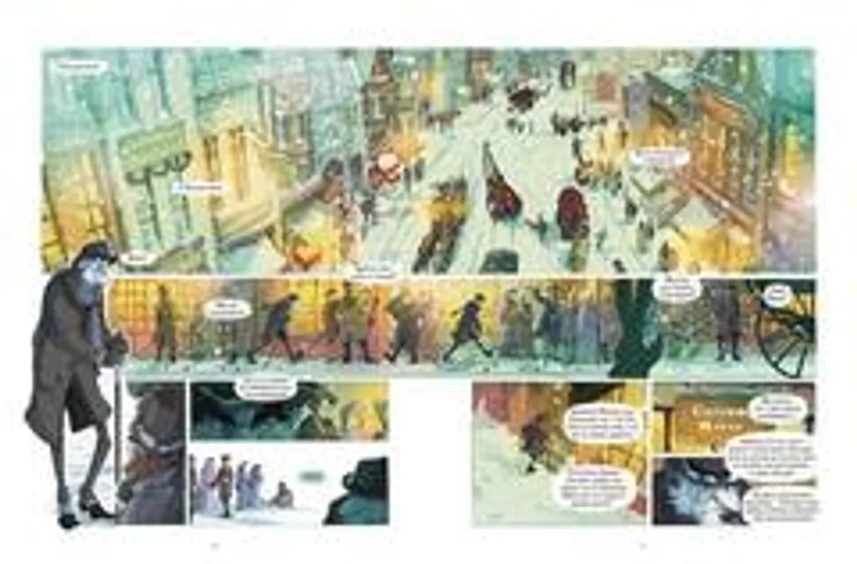 Рождественская песнь. Графический роман по повести Чарльза Диккенса (Б/У)