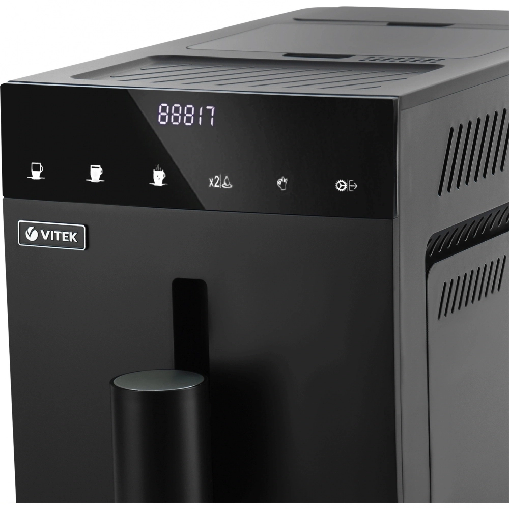 Кофемашина Vitek Metropolis VT-8701 1350Вт черный