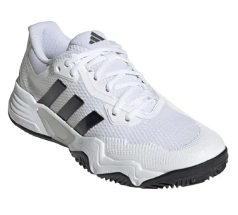 Мужские кроссовки теннисные Adidas Solematch Control 2 M Clay - white/core black/silver metallic