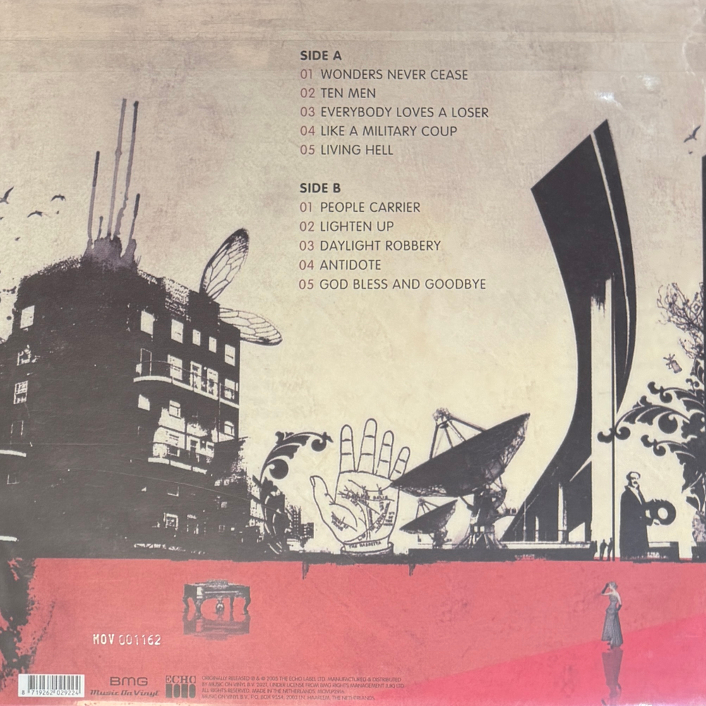 Виниловая пластинка Morcheeba ‎– The Antidote LP Clear