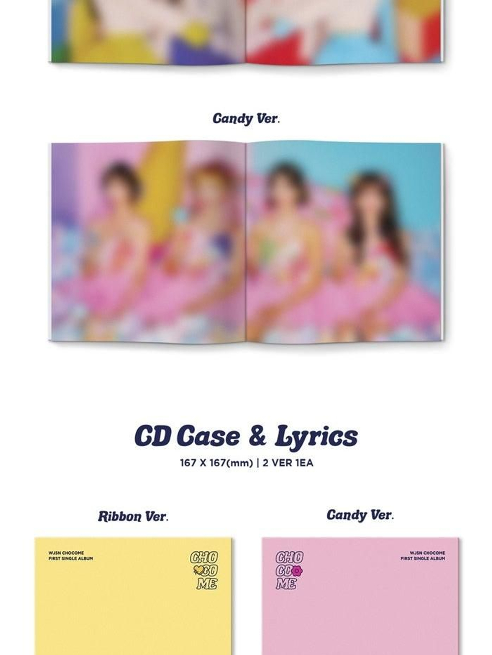 Альбом WJSN Chocome - HMPH! 1st Single Album RANDOM Version