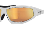 Спортивные очки LiP Surge / Gloss White - Black / PC Photochromic / ecLiPse Series ML Red Brown Lens