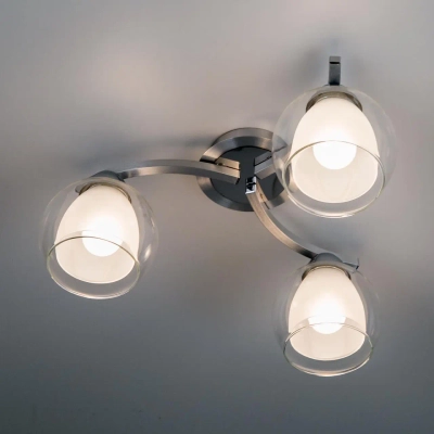 Citilux Кристи CL152137 Люстра потолочная Алюминий Хром