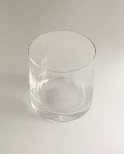 ZARA HOME СТЕКЛЯННЫЙ СТАКАН ДЛЯ ВИСКИ, ПРОЗРАЧНЫЙ