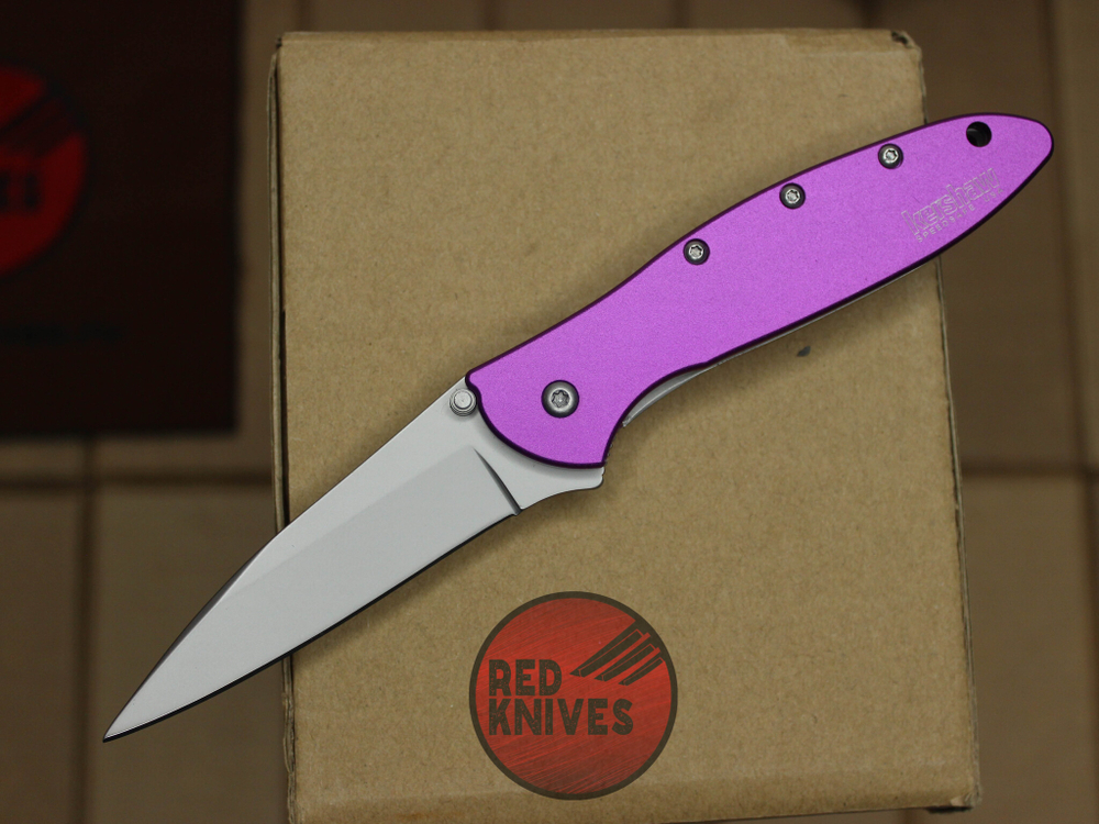 Нож KERSHAW Leek 1660 - рукоять фиолетовая