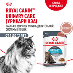 Royal Canin Urinary Care Уринари Кэа Корм влажный диета для взрослых кошек для поддержания здоровья мочевыделительной системы соус 85г