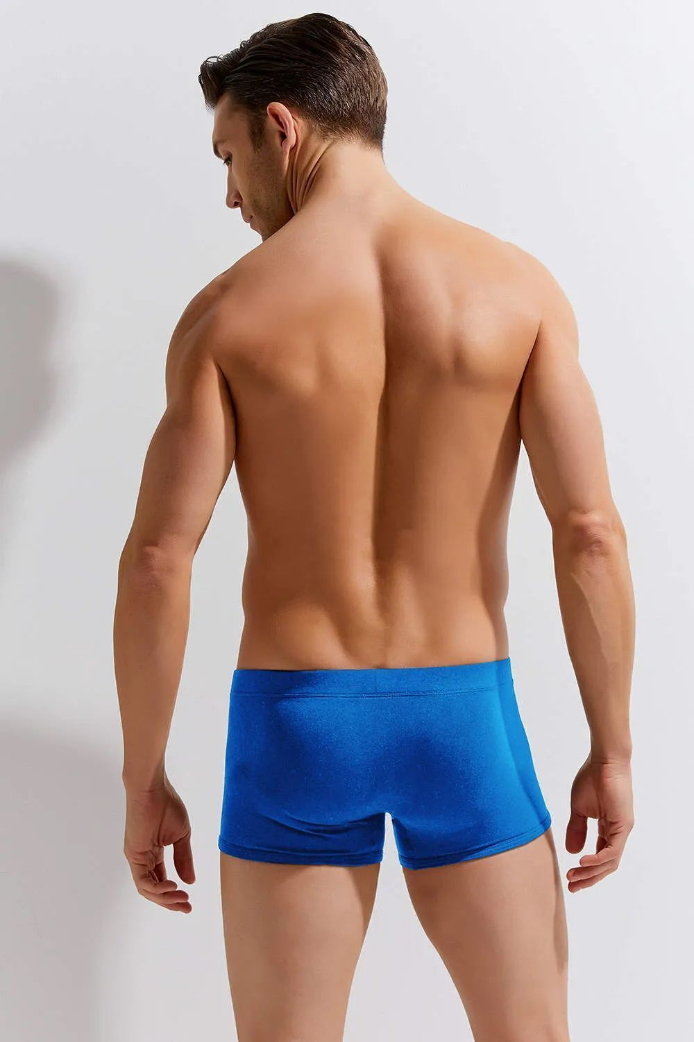 Однотонные хлопковые трусы-боксеры Relax Comfort Trunk (Размер: L) (Цвет: синий)