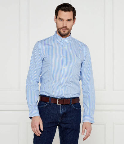Рубашка POLO RALPH LAUREN - голубой(710929344)
