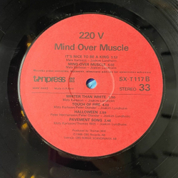 Винтажная виниловая пластинка LP 220 V Mind Over Muscle (Польша 1986)