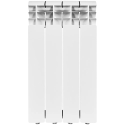 Радиатор алюминиевый ROMMER Profi 500 4 секции (AL500-80-80-100) (RAL9016)