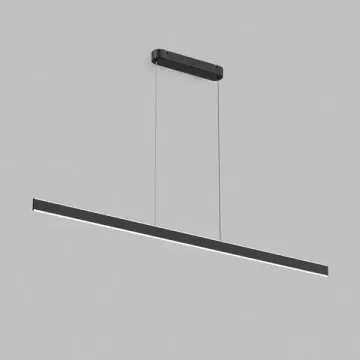 Подвесной светильник LED 30W 3000К/3500К/4000К IP20 DK6733-BK чёрный Rayline Denkirs