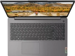 Ноутбук Lenovo IdeaPad 3 15ITL6, 15.6", IPS, Intel Celeron 6305 1.8ГГц, 4ГБ, 256ГБ SSD, Intel UHD Graphics , noOS, 82H8005DRK, серый