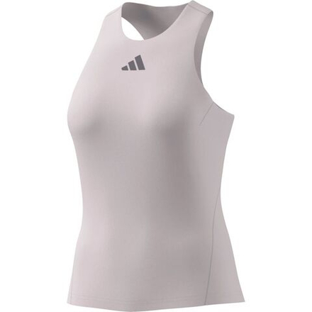 Женский теннисный топ Adidas Silver Y-Tank - distilled pink