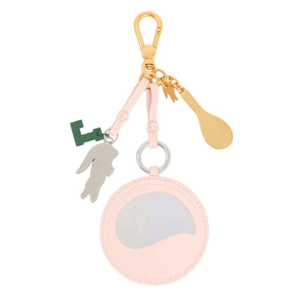 Брелок Lacoste Tennis Racket Mirror L Charms Key Ring - hidus