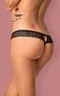 SHIBU Thong crotchless Трусы стринги