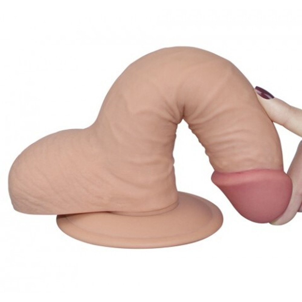 Фаллоимитатор Lovetoy ультрамягкий (18×4,5 см)