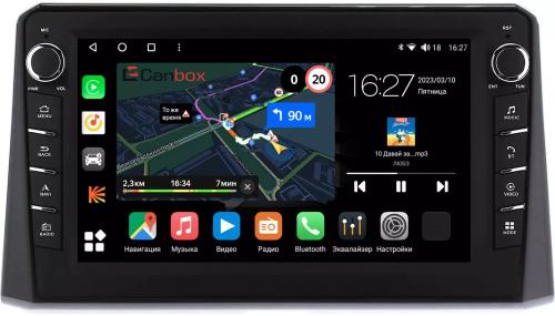 Магнитола для Toyota Corolla E210 2019-2024+, Corolla Cross - Canbox 10-1178 Android 10, Быстрая, CarPlay, 4G SIM-слот