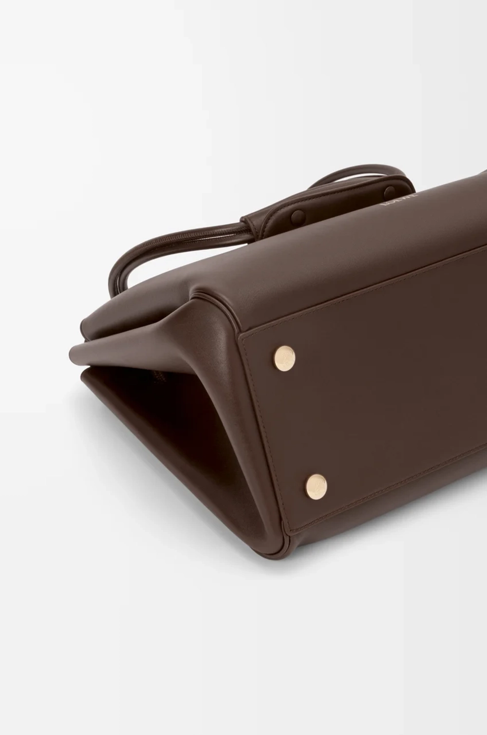 Loewe Большая сумка Madrid из мягкой телячьей кожи, темно-каштановый