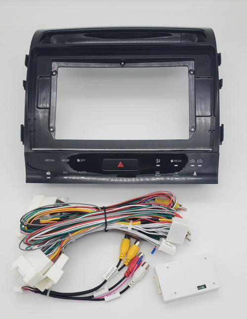 установочный комплект TOYOTA Land Cruiser 200 2007-2015 top, рамка + проводка KB-SF-1620-2-С