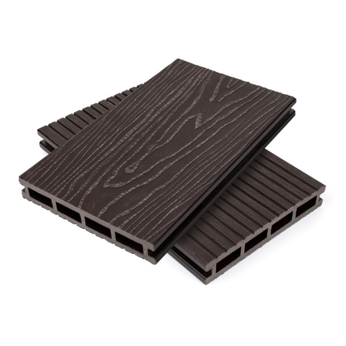 Террасная доска NanoWood Натур (Naturе) 3D 150х24х3000 мм Венге