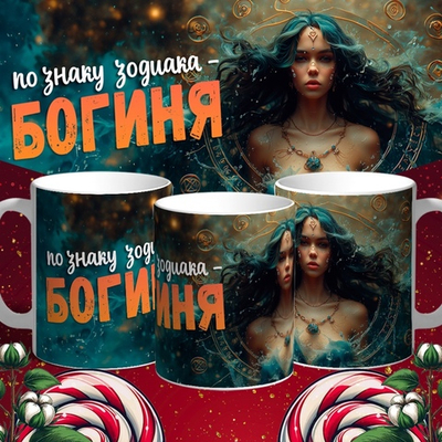 Кружка Богиня по знаку зодиака