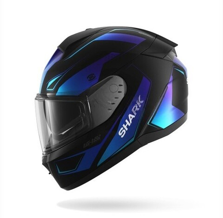 Шлем интеграл Shark RIDILL 2 MEKARIUM Mat Black/Blue/Blue, S